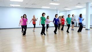 Two Dozen Roses  Line Dance Dance amp Teach in English amp 中文 [upl. by Arlinda883]