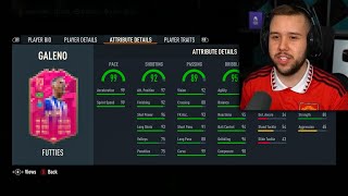 Auzio Reacts to NEW 93 Galeno SBC [upl. by Masterson]