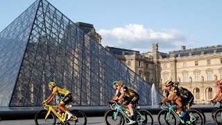 Egan Bernal becomes first Colombian to win the Tour de France in Paris [upl. by Meekah409]