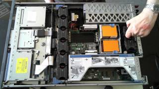 HP DL380 Teardown or Opening [upl. by Aissej]