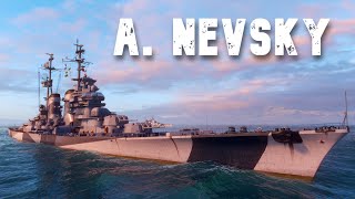 World of WarShips Alexander Nevsky  5 Kills 301K Damage [upl. by Faires948]