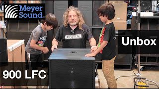 Meyer Sound 900 LFC  Unboxing Single 18quot Subwoofer [upl. by Falda]