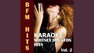 America the Beautiful Originally Performed by Whitney Houston Karaoke Version [upl. by Yelrak424]