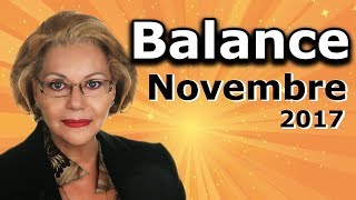 Horoscope Balance Novembre 2017 [upl. by Zerat]