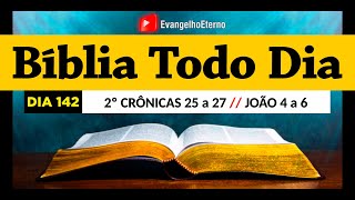 LEIA A BÍBLIA TODO O DIA 📖 dia142 🔴 leituradabíblia palavradedeus [upl. by Rabkin]