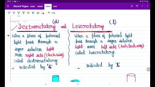 dextrorotory and levorotatory neet biomolecules carbohydrate [upl. by Gladstone900]