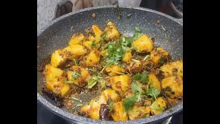 Aloo methi reciperestaurant stylealoo methi currypanjabi styledhaba style recipe [upl. by Irpac]