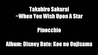 Takahiro Sakurai When You Wish Upon A Star [upl. by Castera]