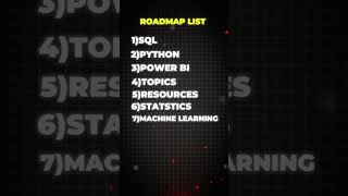 Data Analyst Roadmap with FREE RESOURCES shorts dataanalyst businessanalyst [upl. by Hedgcock929]