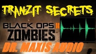 Tranzit Zombies Secrets ALL Maxis Audio Quotes with FULL Analysis  Secrets Revealed [upl. by Babita]