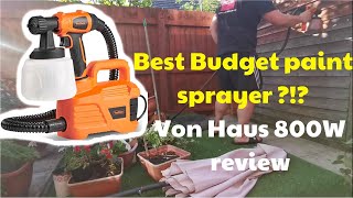 Best paint sprayer  Von haus 800W [upl. by Gnuhp]