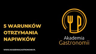 5 warunków otrzymania napiwków 💸  Akademia Gastronomii 💛 [upl. by Lisbeth]