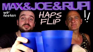 Max amp Joe amp Rupi  3 HARD GUYS testen den ultimativen Haps Flip  80er Jahre DDR Cocktail [upl. by Worthy]