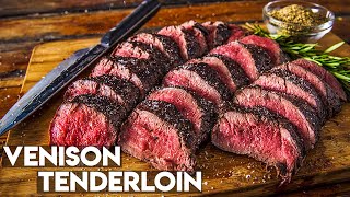 How to cook Venison Tenderloin  Grilled Deer Recipe [upl. by Acinor]