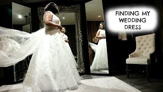 FINDING MY WEDDING DRESS  PLUS SIZE EDITION  WEDDING SERIES Ep 2 [upl. by Hpejsoj]