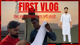 Esa kapda jisme aag Nhi lagta ऐसा कपड़ा जिसमें आग नहीं लगती  Vlog1 Vicky darba Suthar [upl. by Coraline]