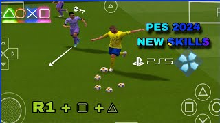 PES 2024 PSP NEW SKILLS amp TRICKS [upl. by Aihtniroc]