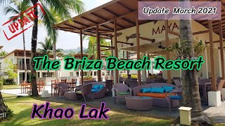 The Briza Beach Resort Khaolak update  2 March 2021 [upl. by Aihpledalihp]