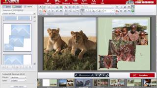 CEWE FOTOBUCH Auswählen von Layouts [upl. by Evaleen]