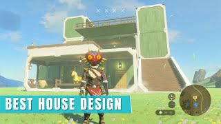 Link’s Mansion with Pool BEST HOUSE DESIGN  LAYOUT TOUR  Zelda Tears of The Kingdom [upl. by Hodges]