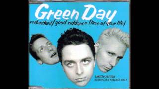 Green Day  Reject Live Redundant Single AUS CD  RARE [upl. by Maurene]