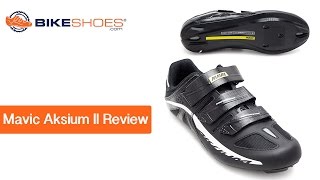 Mavic Aksium II Review by Bikeshoescom [upl. by Naimaj]