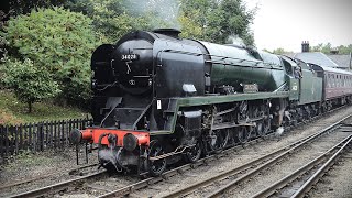 HD NYMR Steam Gala at Grosmont 29092024 [upl. by Ribal907]