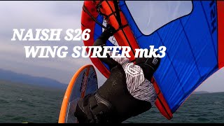 NAISH S26 WINGSURFER mk3 WING FOIL [upl. by Ayanej]