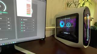 Alienware Aurora R13 power draw in games [upl. by Egdamlat]