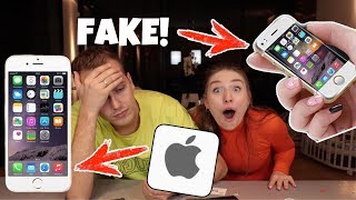 FAKE i Phone für 10 €  der TEST 😨 [upl. by Yerocal157]