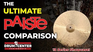 The ULTIMATE Paiste Cymbal Showcase  13 Series Compared [upl. by Hadeehuat]