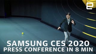 Samsung at CES 2020 in 7 minutes [upl. by Nils]