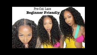 145 Affordable Water Wave Glueless Wig Ever No Adhesive amp No Skills Needed ReshineHair xTrendy Kay [upl. by Lisabet954]