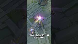 Arcane Survivor Jayce Homeguard  Wild Rift [upl. by Gruver212]