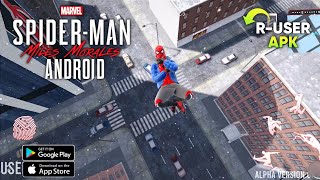 SpiderMan Miles Morales Android RUSER Gameplay  Download APK🔥 Official Released [upl. by Redwine]