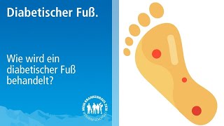 Die richtige Behandlung bei einem diabetischem Fuß [upl. by Lerrehs347]