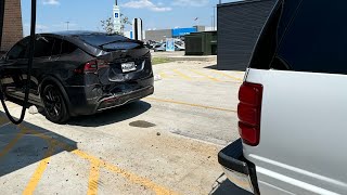 Tesla Model X Plaid vs Ford Expedition [upl. by Liagibba]