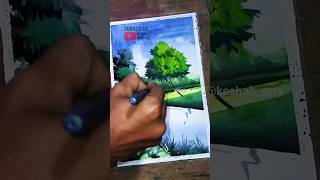 Easy Watercolor 😍 watercolor watercolorart watercolorpainting artwork artist shorts song [upl. by Deenya249]