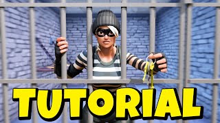 Escape Room Jail Solo Fortnite Tutorial [upl. by Eiliah598]