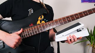 Slap bass with WAH sounds DANGEROUSLY funky [upl. by Anner]