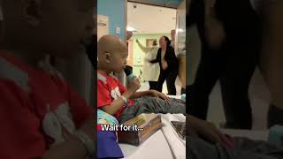 He was ready to celebrate his final chemo treatment 👏 [upl. by Iot952]