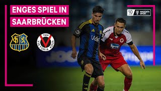 1 FC Saarbrücken – FC Viktoria Köln Highlights mit LiveKommentar  3 Liga  MAGENTA SPORT [upl. by Noseaj]