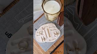 Crafting a Chic Jewelry Dish AirDry Clay DIY diy airdryclay diyhomedecor claycrafts [upl. by Ramah839]