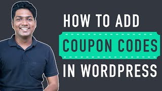 How to Add Coupon Codes in WordPress woocommerce [upl. by Ylrebmik]