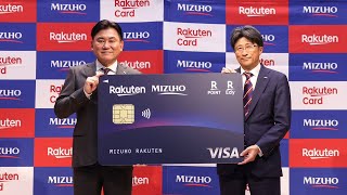 Rakuten Card and Mizuho FG Announce Strategic Alliance  RNN [upl. by Irak]