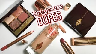 DRUGSTORE DUPES for Charlotte Tilbury Bestsellers [upl. by Secunda]