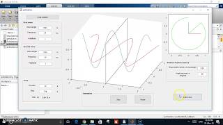 Simulation of Polarization of light on matlab [upl. by Jermyn]