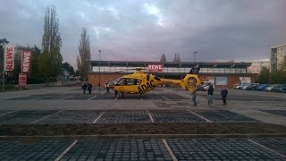 Der ADAC geht mit Hubschrauber bei REWE shoppen [upl. by Ofelia]