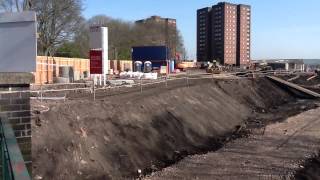 Lovell homes Cauldons Quay Ridgeway road City waterside Hanley Construction update 2012 [upl. by Nilat198]