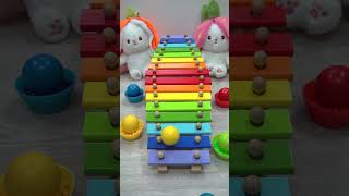 Xylophone Balls ↔️ Marble run asmr sound [upl. by Percy]